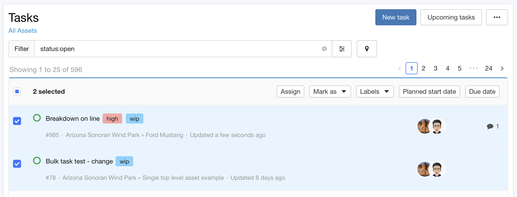Maintainly adding diue date to tasks | CMMS