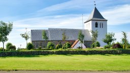 Church in Green Summer Landscape
