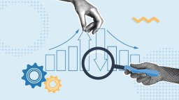 Graphic up down magnifying | CMMS costs