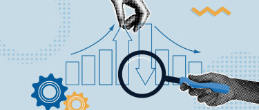 Graphic up down magnifying | CMMS costs