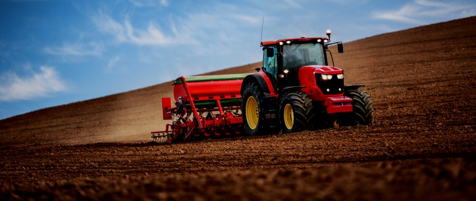 Tracktop ploughs field on a hillside | Maintenance