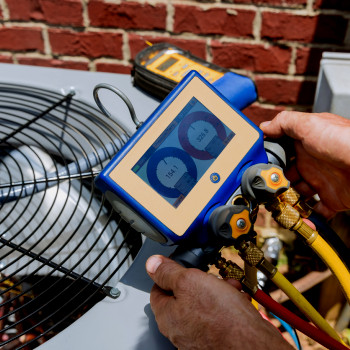 HVAC system being services at church | Maintainly