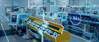 iOT overlay demonstrating connected manufacturing assets | CMMS
