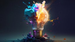 Exploding lightbulb representing CMMS ideas