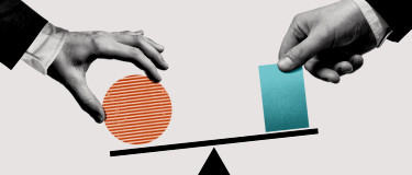 Balancing different features on a see saw